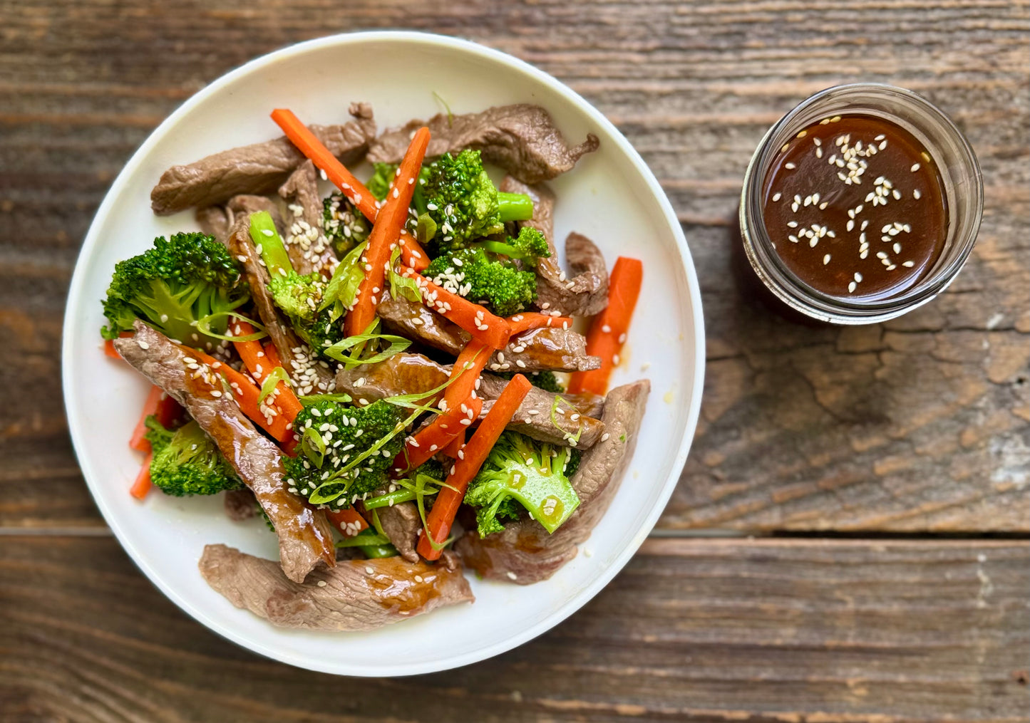 Beef and Broccoli with Sesame Sauce by the Pound