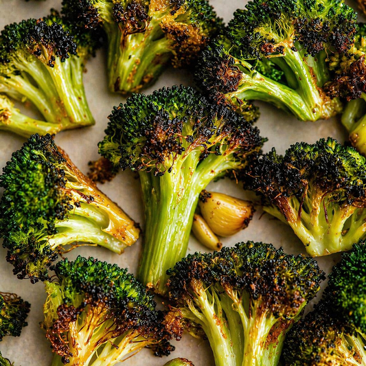 Broccoli with Garlic Confit by the Pound