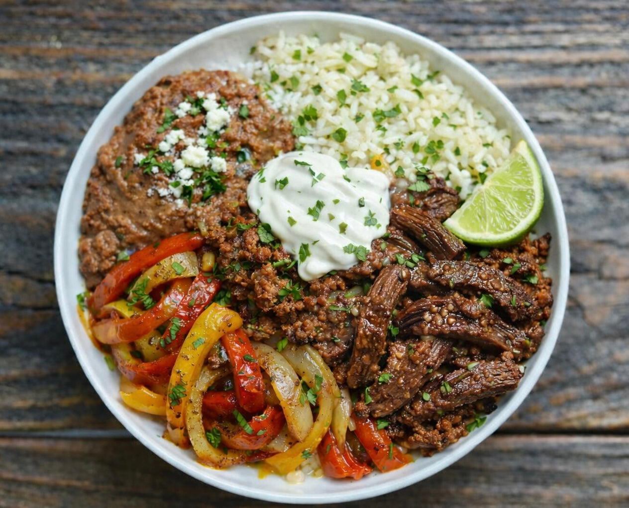 Tex-Mex Beef Bowl