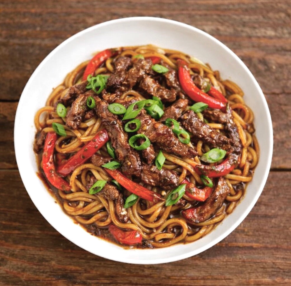 Mongolian Beef Noodles