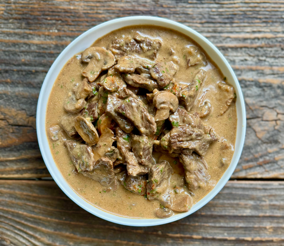 Beef Stroganoff by the Pound