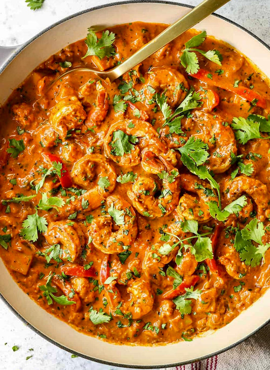 Coconut Curry Shrimp by the Pound