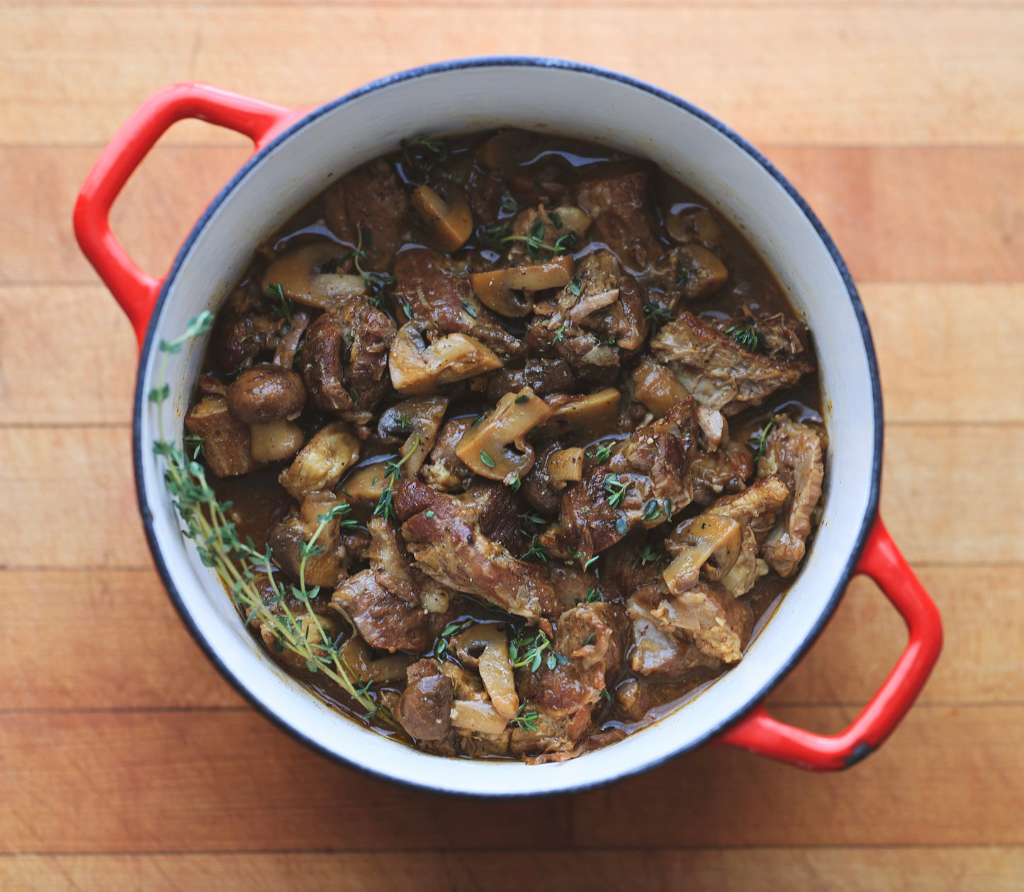 Braised Lamb & Mushrooms by the Pound