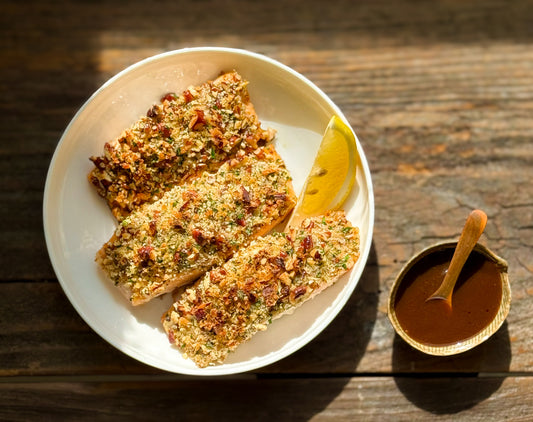 Walnut Encrusted Salmon by the Pound