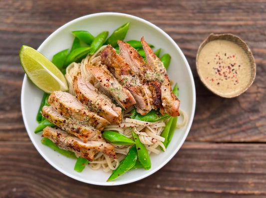 Coconut Lime Noodles with Chicken