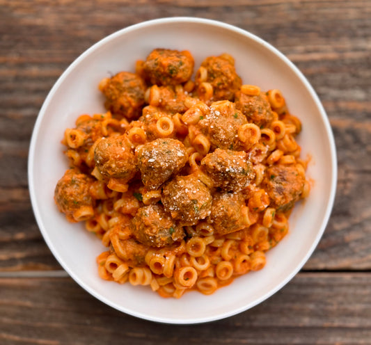 Upstate Spaghetti-O's and Meatballs