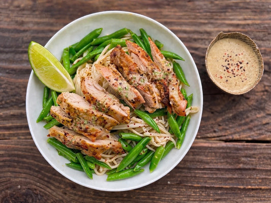 Coconut Lime Noodles with Chicken