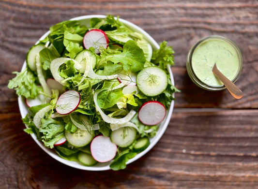 Spring Mixed Green Salad BOOKSTORE