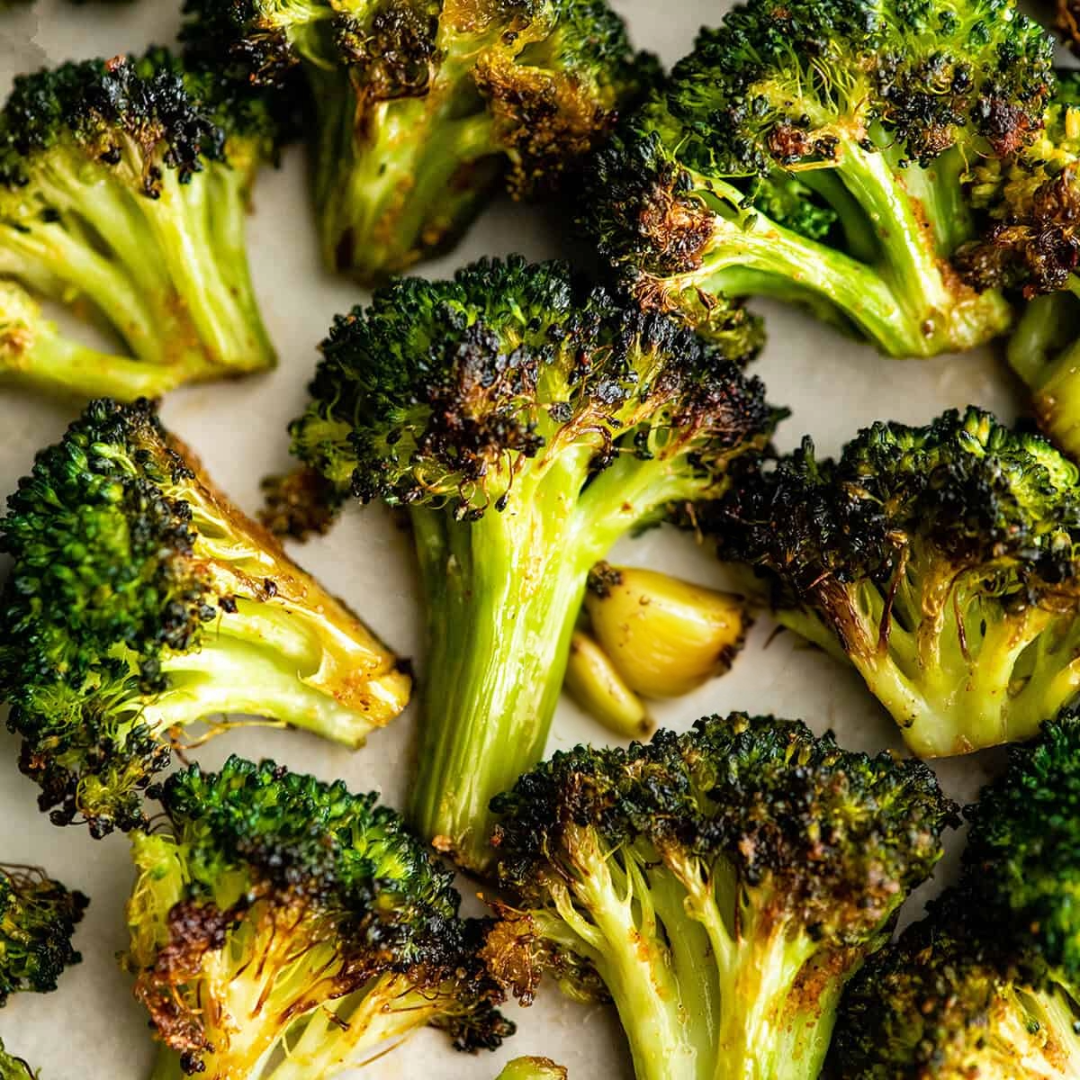 Broccoli with Garlic Confit by the Pound