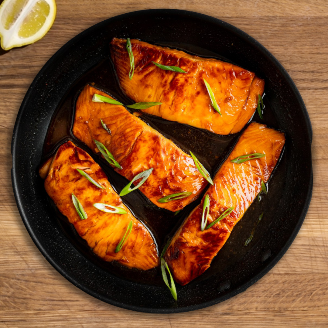 Miso Teriyaki Glazed Salmon by the Pound