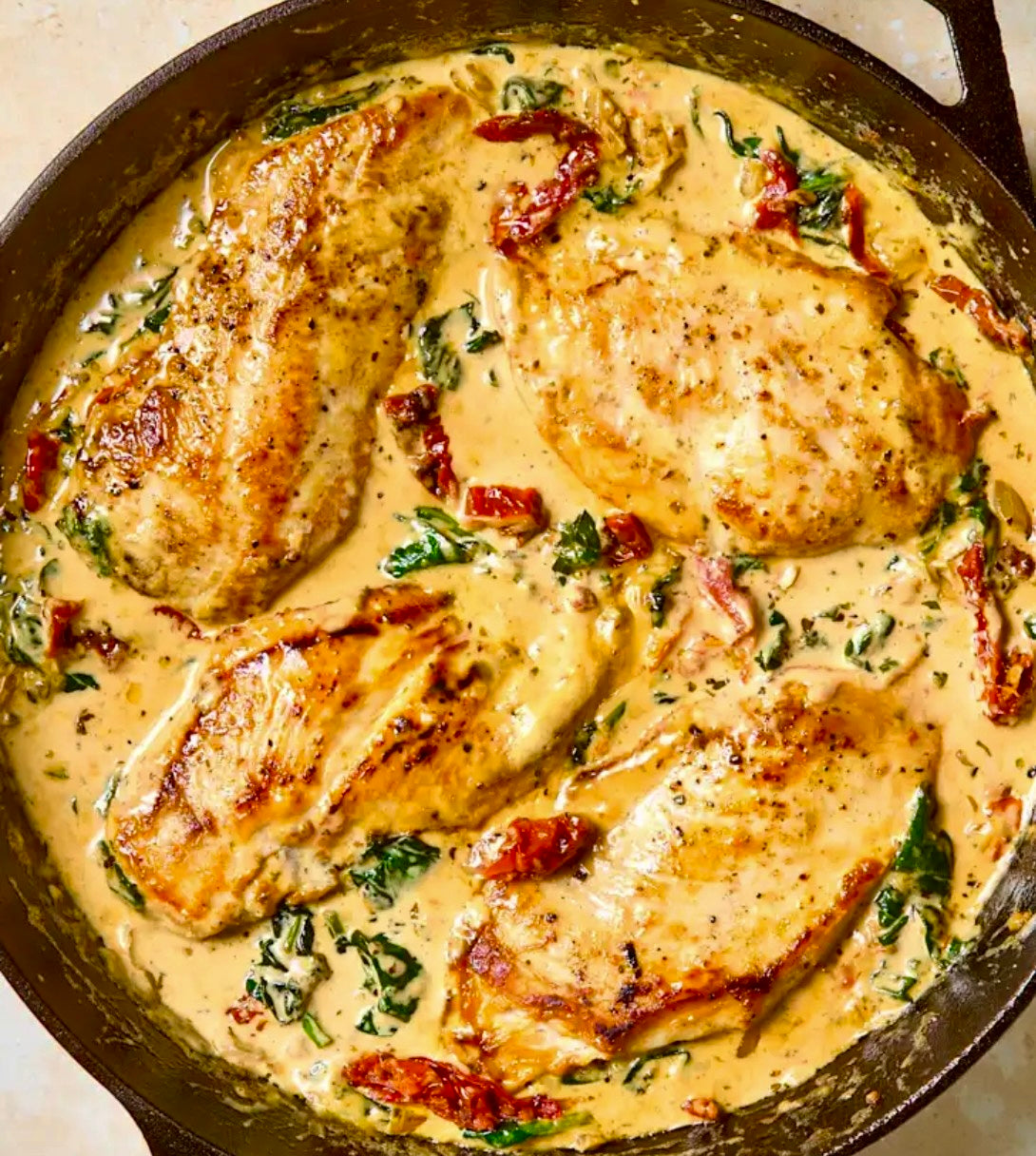 Creamy Tuscan Chicken Breast by the Pound