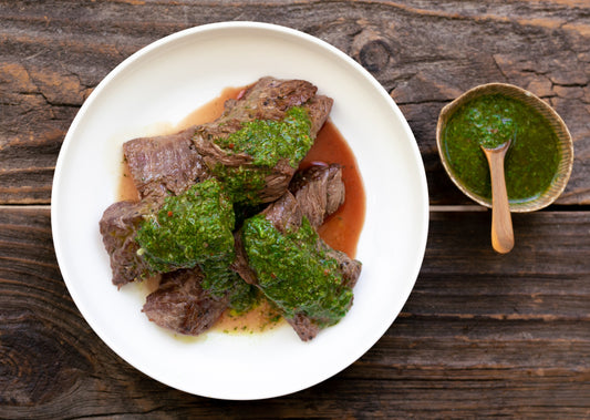 Braised Beef with Chimichurri Sauce by the Pound